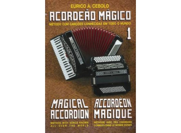 Eurico A. Cebolo Acordeão Mágico 1 com CD Eurico A. Cebolo Acordeão Mágico 1 com CD